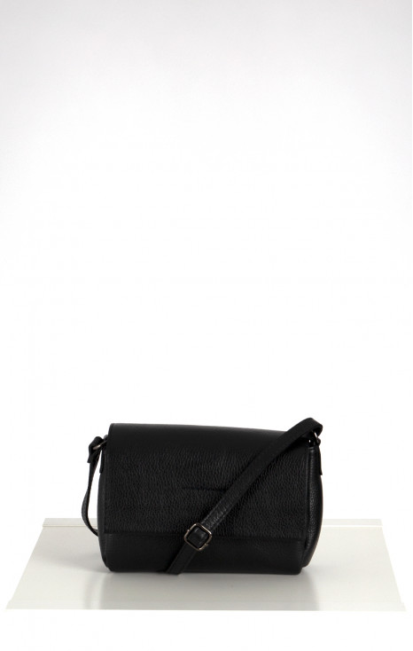 Mini Shoulder Bag in Black