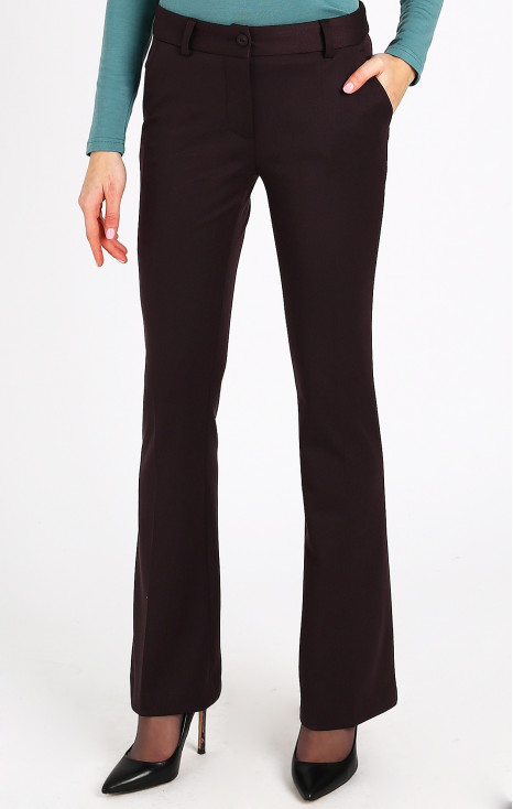 Wide suit trousers