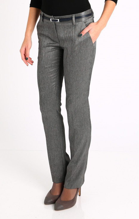 Straight - fit trousers