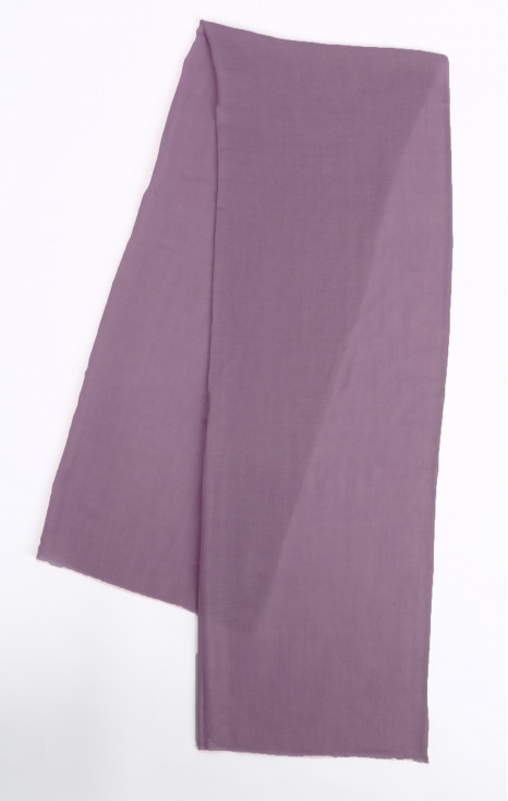 Wool and Silk Scarf in Light Purple