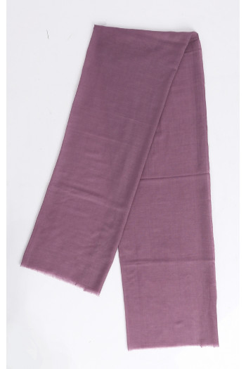 Wool and Silk Scarf in Purple [1]