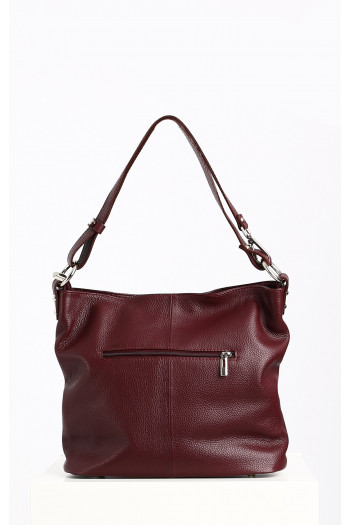 Practical women’s bag made of high-quality genuine leather in Dark Wine color [1]
