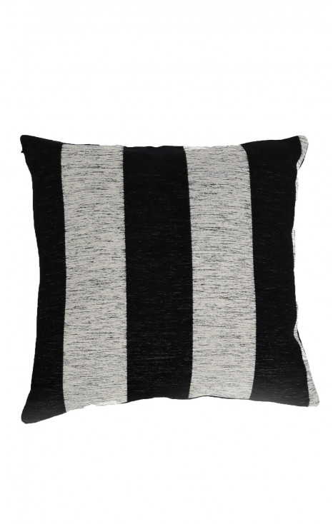 Black Stripes Cushion Cover