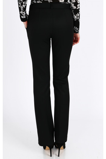 Wide leg trousers in Black [1]