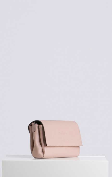 Mini Shoulder Bag in Blush Pink