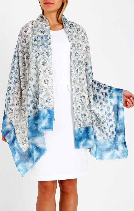 Cotton-modal scarf