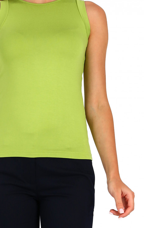 Vest Top In Lime