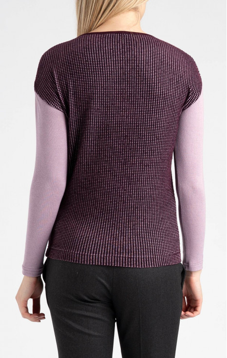 Purple Long Sleeve Top