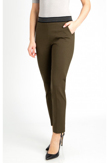 Straight-fit trousers from tricot [1]