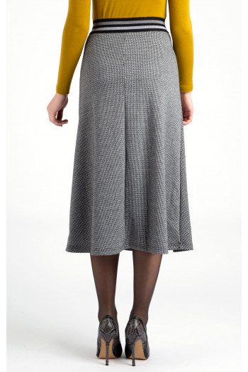 Pipit-printed  skirt [1]