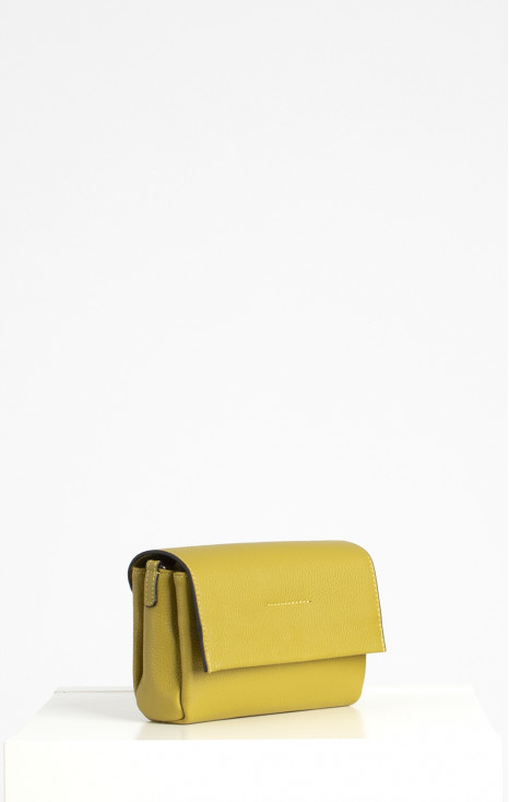 Mini Shoulder Bag in Yellow