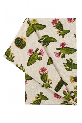 Cactus Print Tablecloth
