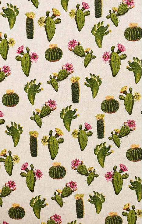 Cactus Print Tablecloth [1]
