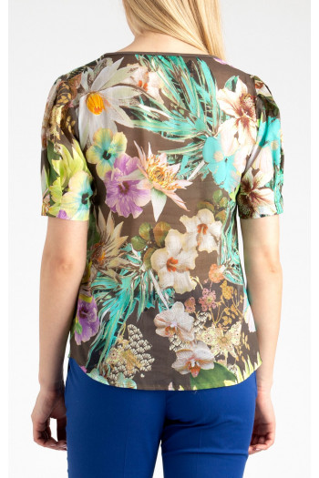 Attractive loose silhouette blouse [1]