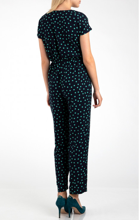 Jumpsuit in polka dots