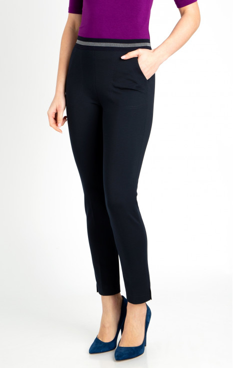Slim Fit Jersey Trousers