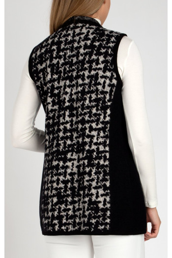 Wool Sleeveless Cardigan [1]