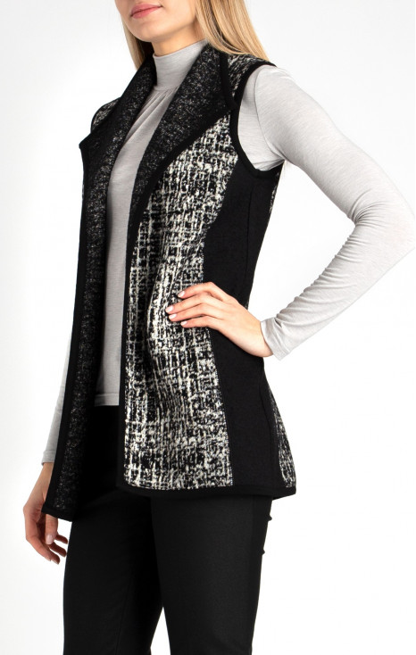Wool and Cotton Blend Cardigan