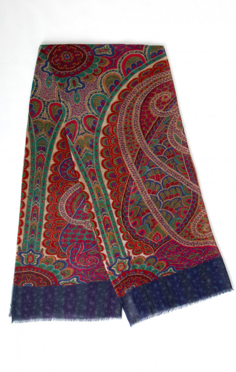 Wool - silk  scarf
