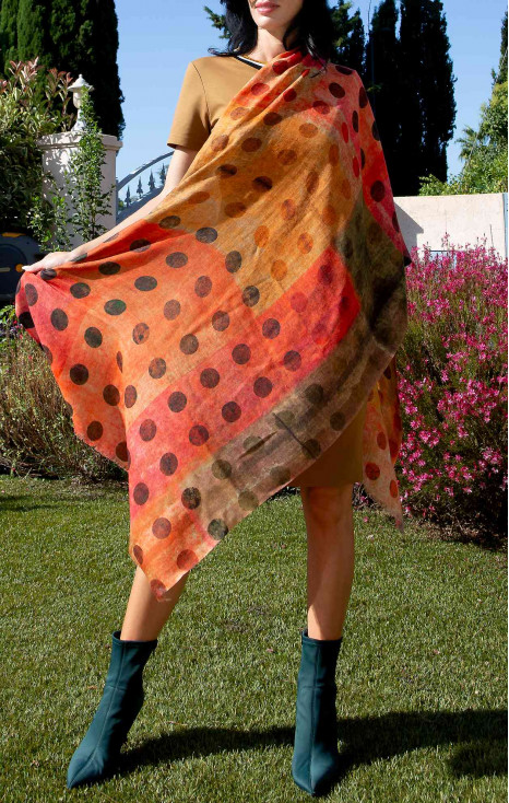 Wool-silk scarf [1]