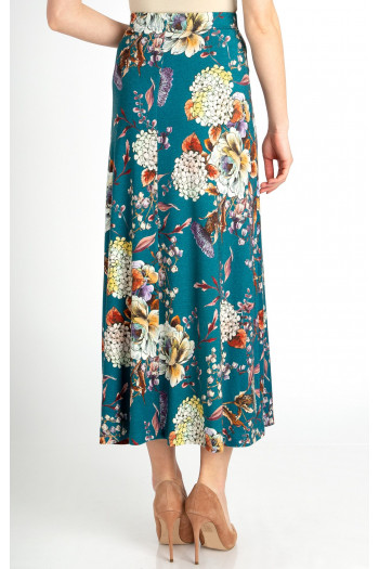 Maxi Skirt in Teal [1]