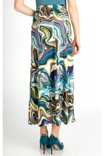 Maxi Skirt with Print [1]