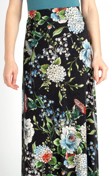 Floral Maxi skirt