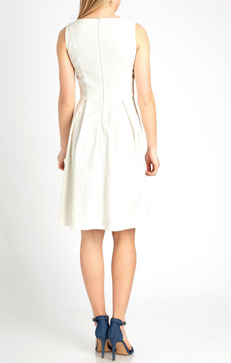 Sleeveless cotton dress
