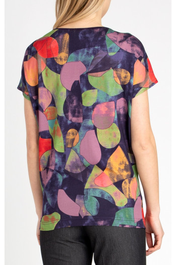 T-shirt with an Abstract Print [1]
