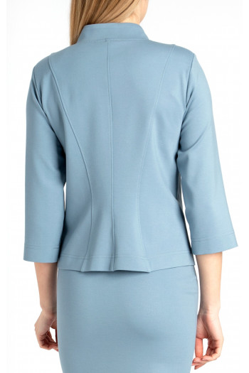 Elegant short jacket in Blue [1]