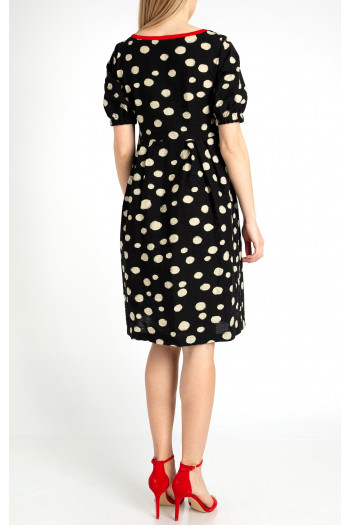 Cotton Polka Dot Dress [1]
