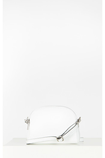 Leather Mini Bag in White