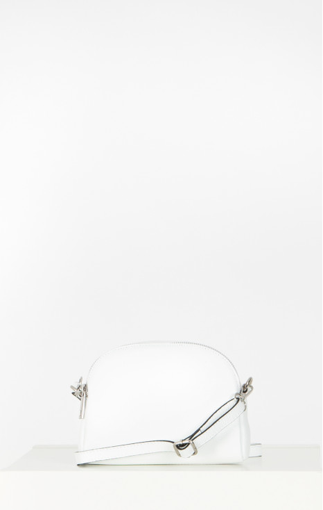 Leather Mini Bag in White