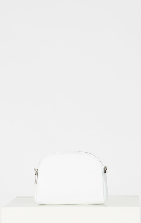 Leather Mini Bag in White