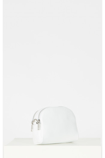 Leather Mini Bag in White [1]