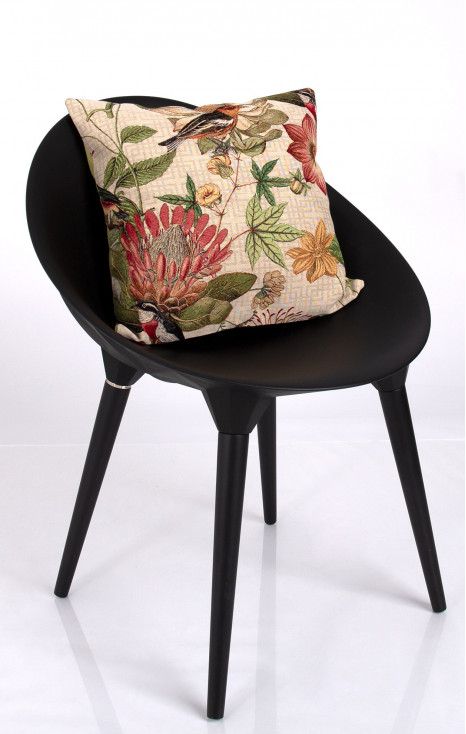Flowers &amp; Birds Cushion Cover