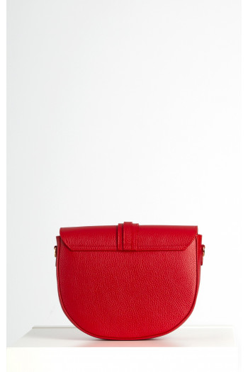 Leather handbag in Red [1]