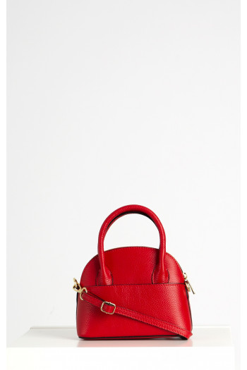 Leather Bag in Red