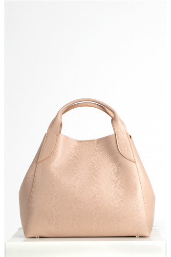 Handmade genuine leather bag - Rose Smoke