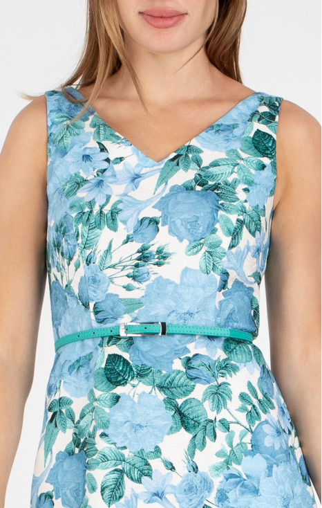 Leather Belt in Emerald