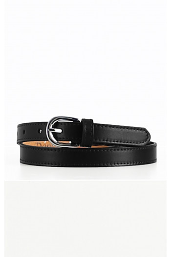 Real Leather Belt in Black [1]