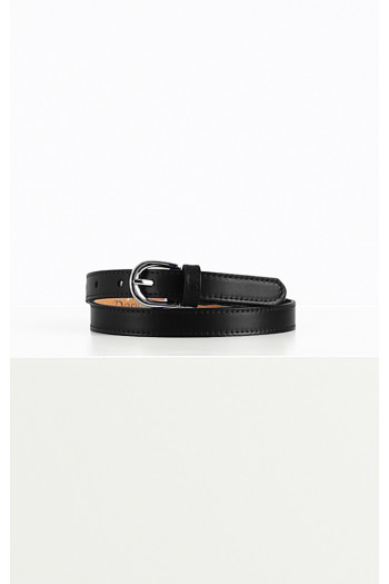 Real Leather Belt in Black