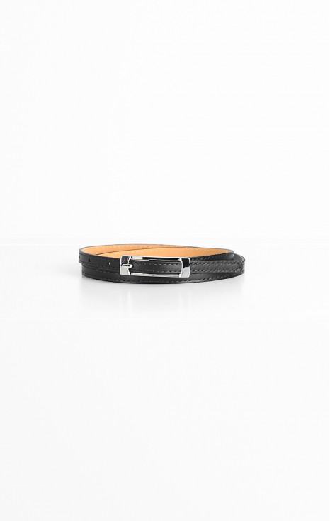 Genuine leather belt - Black