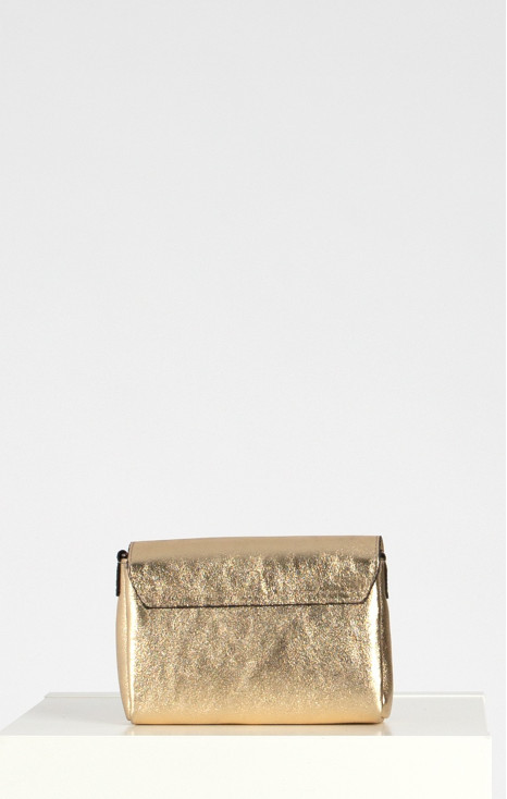 Mini Shoulder Bag in Gold [1]
