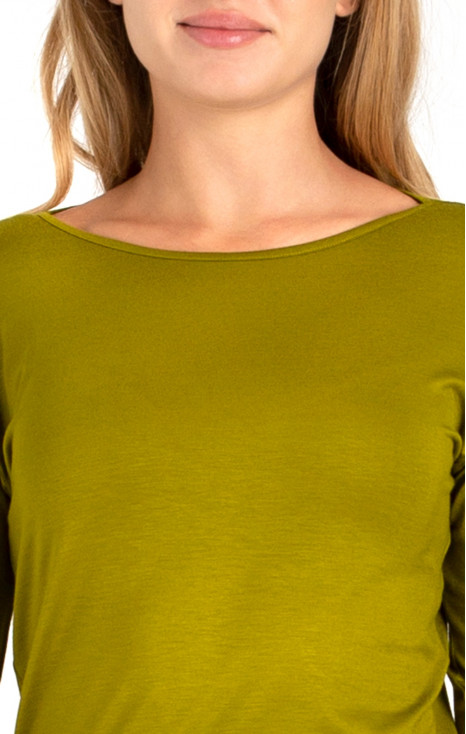 Soft Jersey Top in Khaki