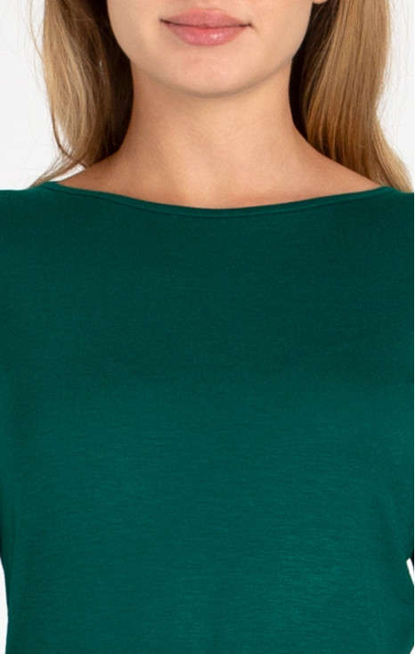Soft Jersey Top in Green