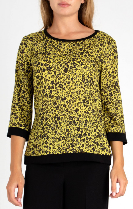 Viscose Blouse in Yellow