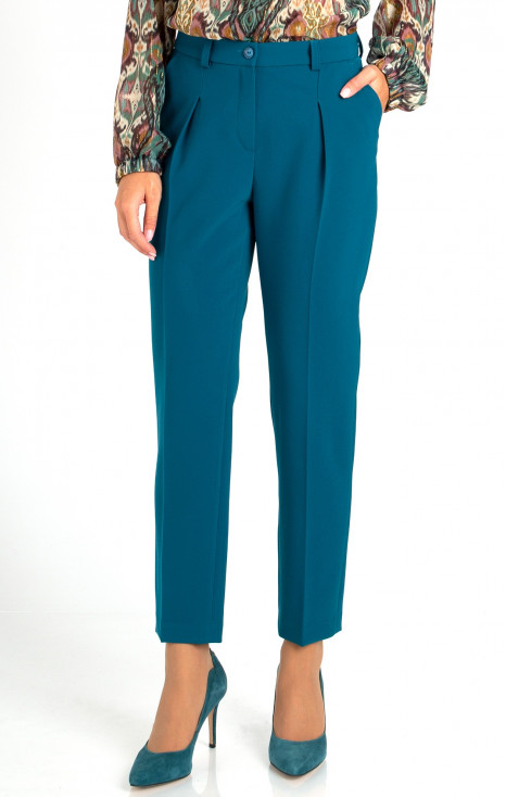 Official loose-fit trousers with italian pocket