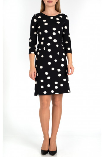 Cotton Dress with Dots [1]
