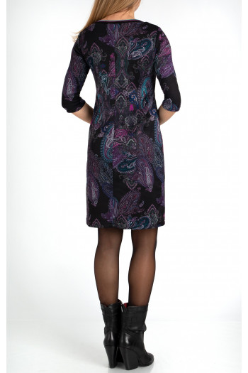 Paisley Jersey Dress [1]